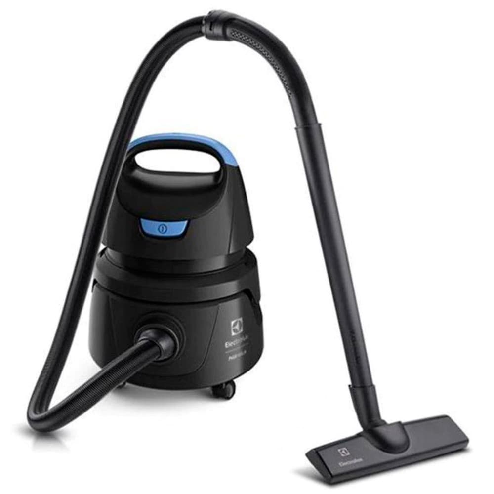 Aspirador de pó e água Electrolux Hidrolux AWD01 preto com detalhes em azul