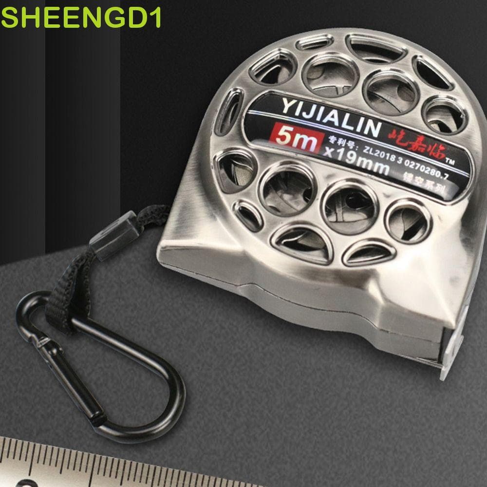 Fita Métrica De Aço SHEENGD1 , Oca Com Travamento Automático , Espessamento Métrico De 3/5/7.5 M