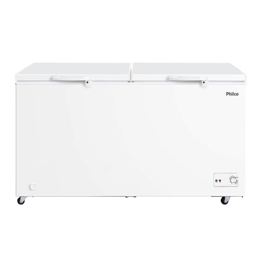 Freezer Horizontal Philco 500 Litros PFH520B - 2 em 1, Branco