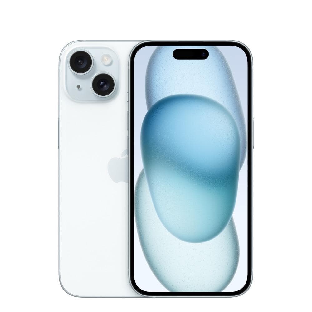 iPhone 15 256GB Azul - Lateral