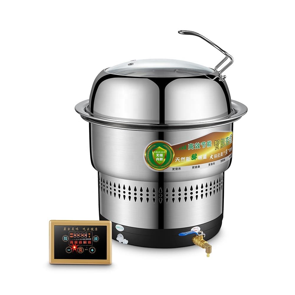 Imichef 2800W Comercial Industrial Aquecimento Rápido Fogão Elétrico A Vapor Panela Quente Cozinhar Vaporizador De Alime