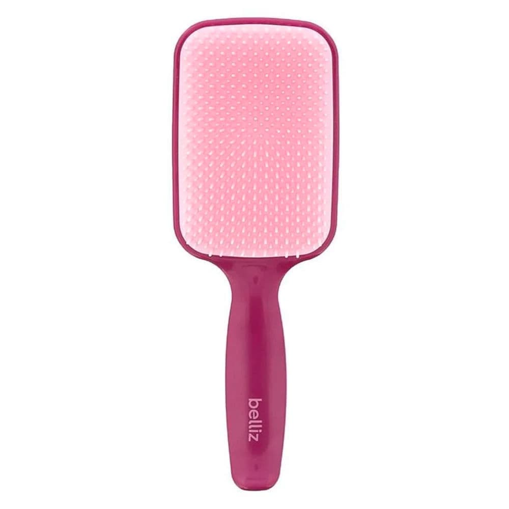 Escova De Cabelo Belliz Flex Raquete Cassis