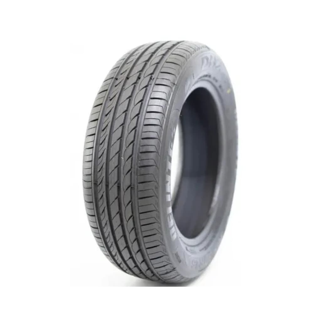 Pneu Delinte Aro 16 205/65 R16 99H XL DH2, fundo branco, padrão simétrico.