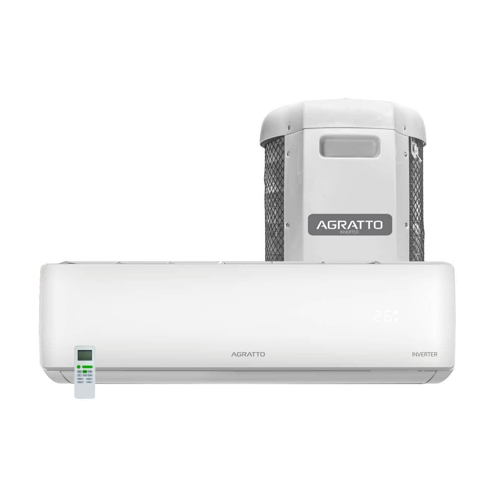 Ar Condicionado Split Hi Wall Inverter Agratto Branco 24000 BTU/h
