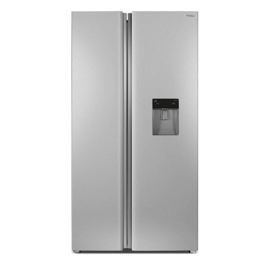 Geladeira 486L Philco Inverter Side by Side Inox PRF504ID