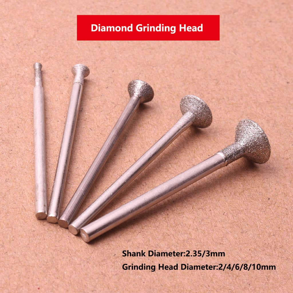 Bits de diamante abrasivos para escultura de pedra e polimento