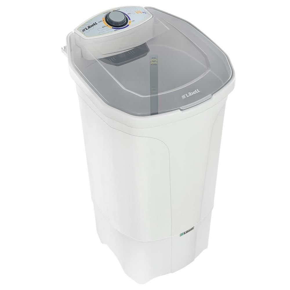 Lavadora de roupas semiautomática 14kg branca Libell