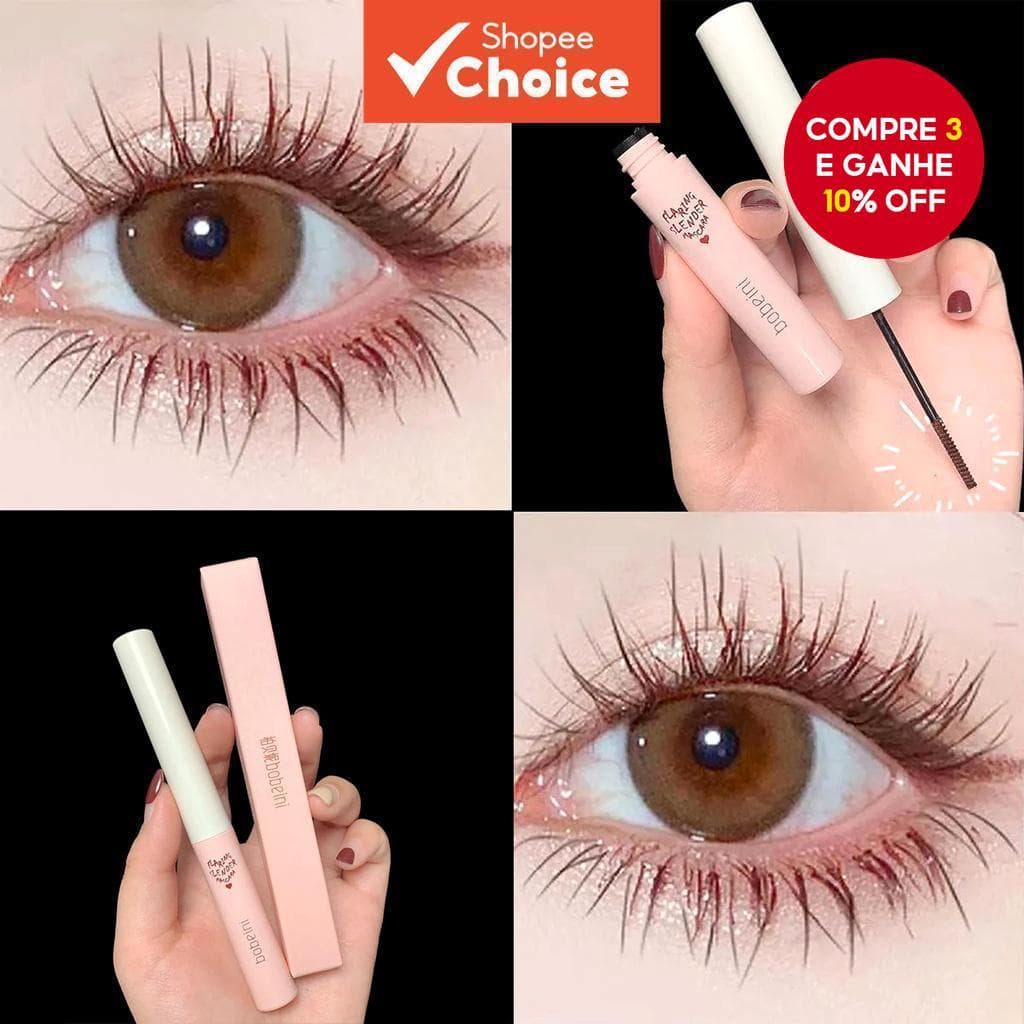 Rímel À Prova D'água , Cílios Longos De Longa Duração , Não Cai Facilmente , A Cabeça Da Escova É E Fina , Natural Macia