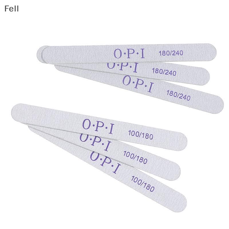 [Fel] 10 Unidades De Lixa De Unha De Madeira Grossa Dupla Face Para Arte Em Unhas Buffer Arquivos Venda Quente