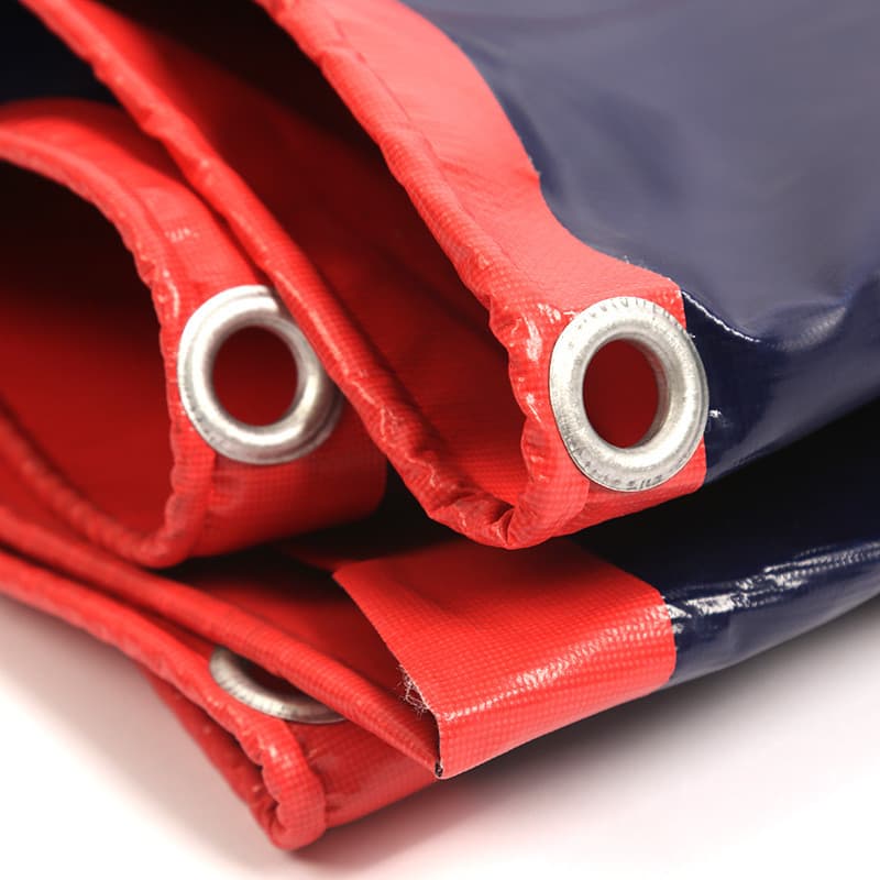 Tanque de lona PVC vermelho e azul à prova de vazamentos