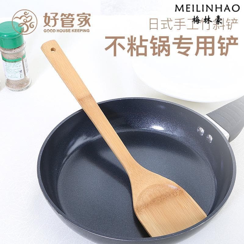 D espátula de bambu espátula de madeira antiaderente pan bolo elétrico pan conjunto especial colher de madeira espátula 