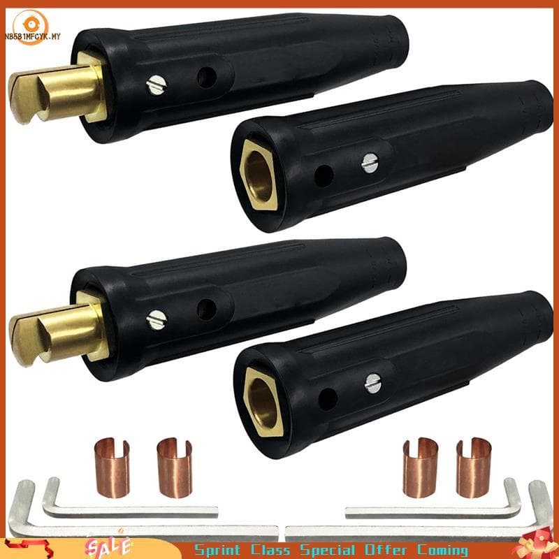 [Best seller] 2 Pacotes De Cabos De Soldagem LC-40 , Conector Rápido , Conectores Macho E Fêmea Para Acessórios De Máqui