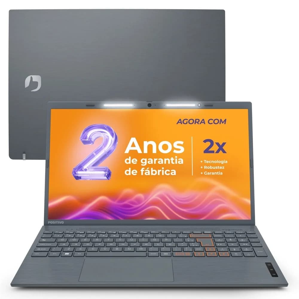 Notebook Positivo Vision C15 Intel Celeron 4GB Ram 128GB eMMC 15,6" Windows 11 C4128A-15
