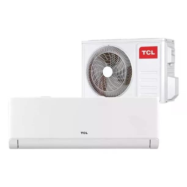 Ar Condicionado Split TCL Inverter 24000 BTUs Branco com Logo Vermelho
