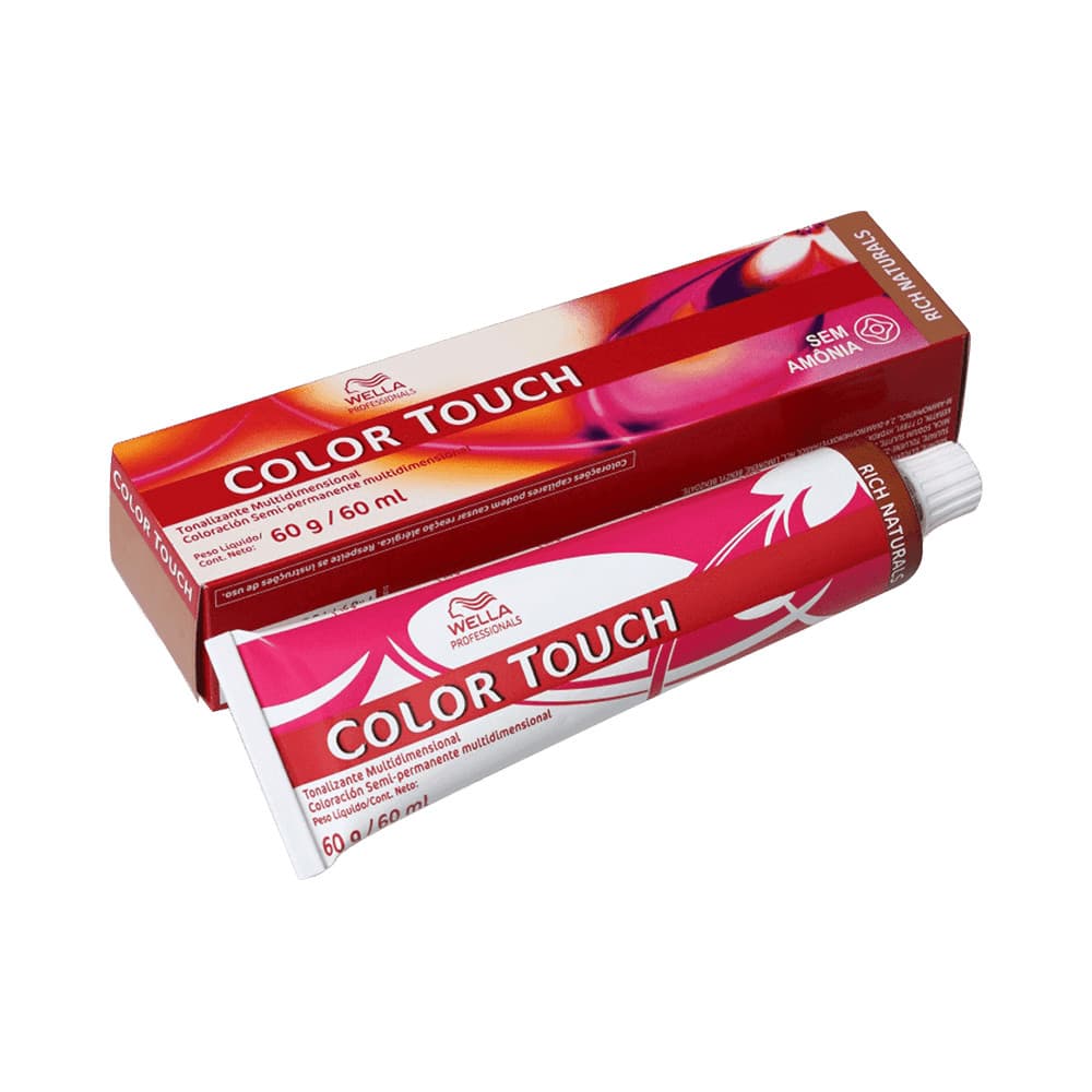 Tonalizante Wella Color Touch Rich Naturals 7.89 Louro Médio Pérola Cendré 60g