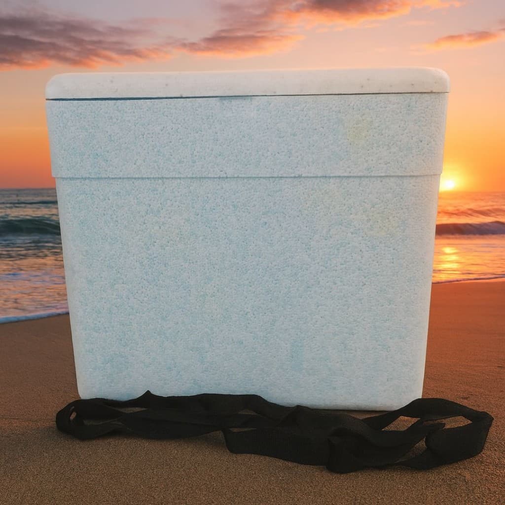Caixa Térmica , Isopor Conservadora, Cooler Isopor,  Gelo, Caixa Praia Piscina,28 Litros