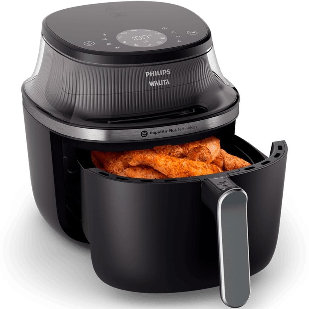 Fritadeira Airfryer Philips Walita NA341/00 110v 7,2L Com Visor Digital Série 3000 1800W