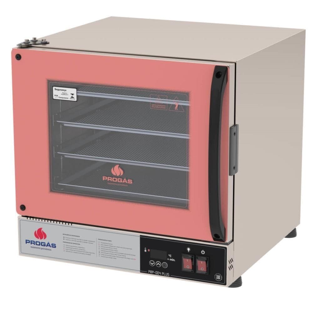 Forno Turbo Elétrico Progás PRP-004 Plus Fast Oven Digital Cor Rosa Com 4 Esteiras 127V P42838