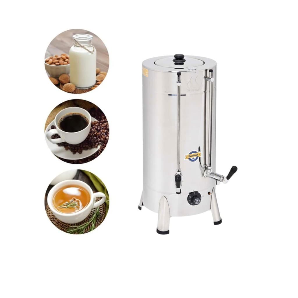 Cafeteira elétrica tradicional 6 litros aço inox Marchesoni