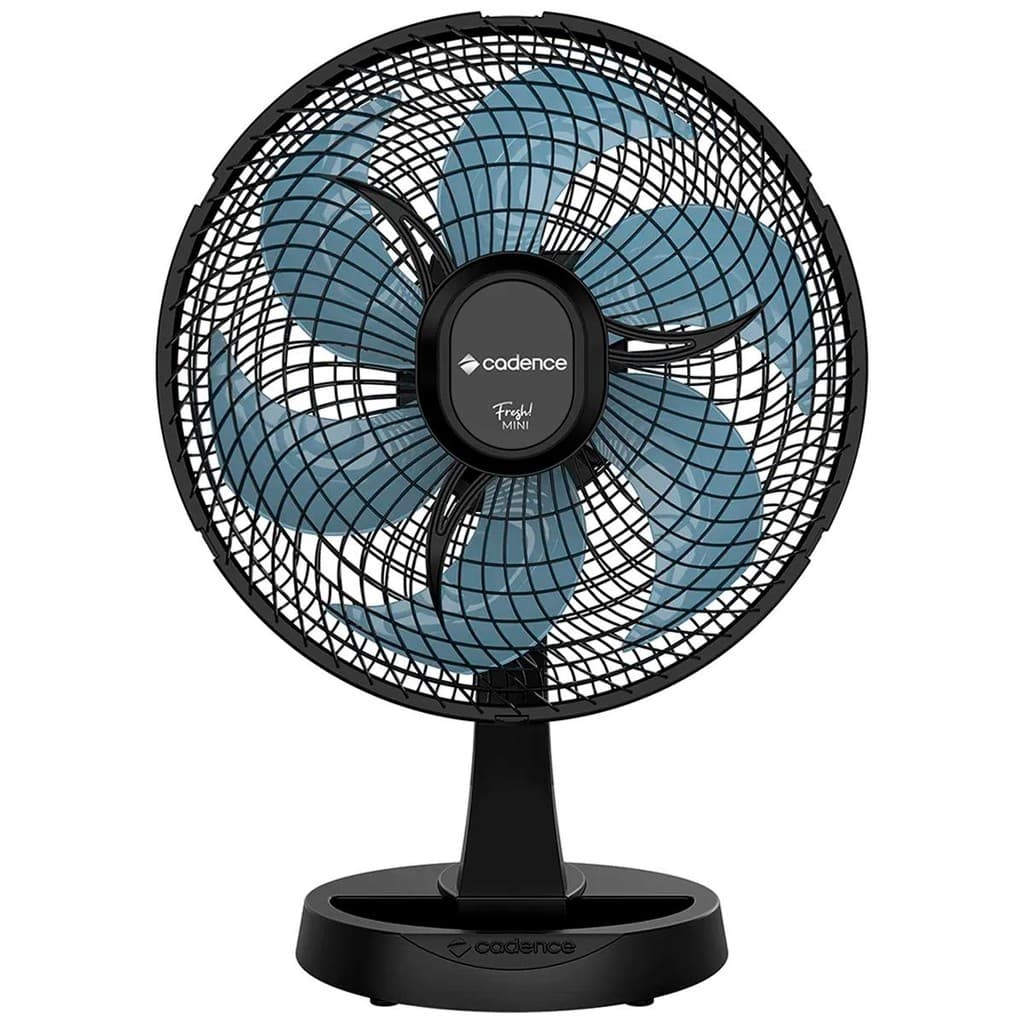Ventilador de Chão Fresh Mini Preto VTR310 - Cadence