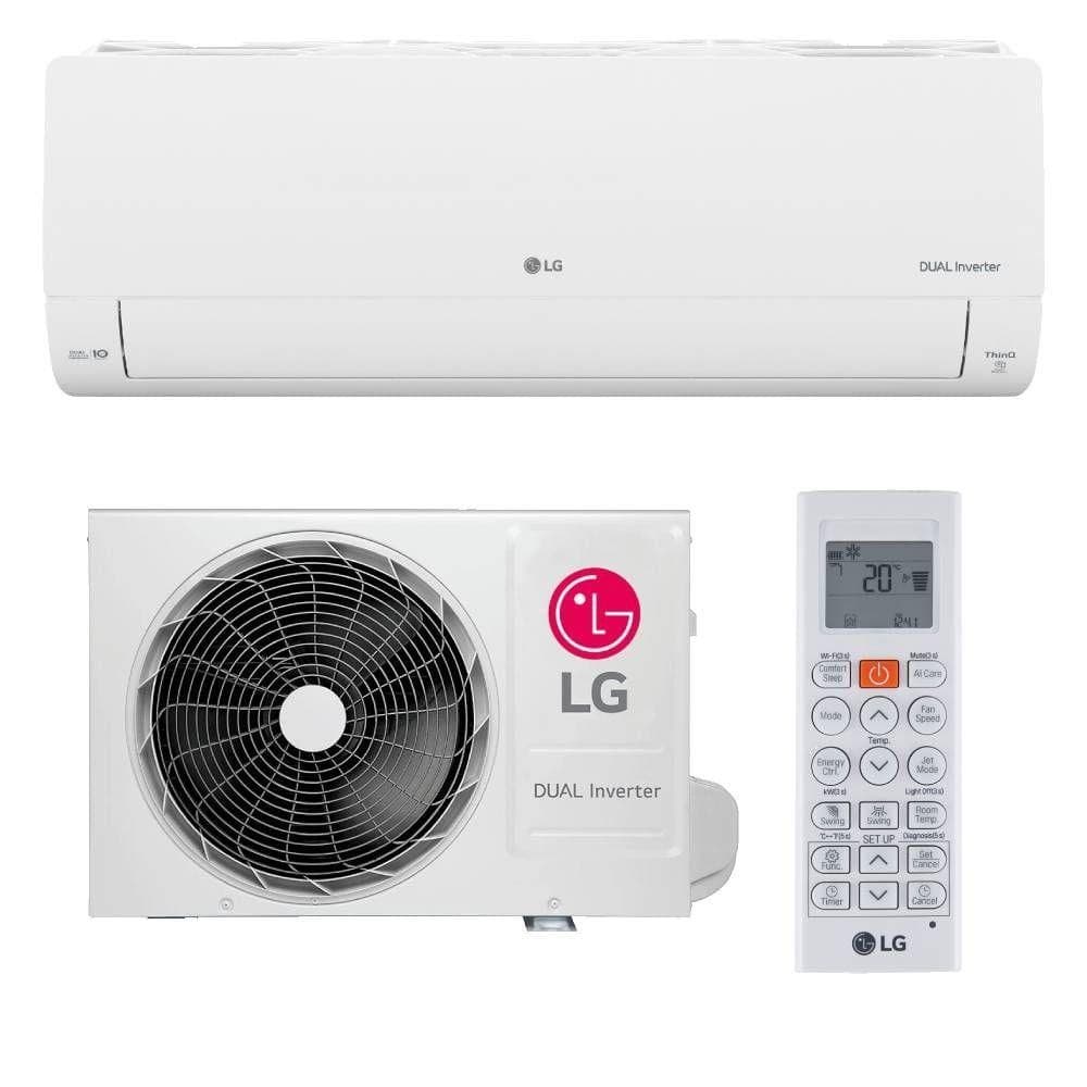 Ar-condicionado split LG AI Dual Inverter Voice 9000 BTUs Frio 220V com controle remoto
