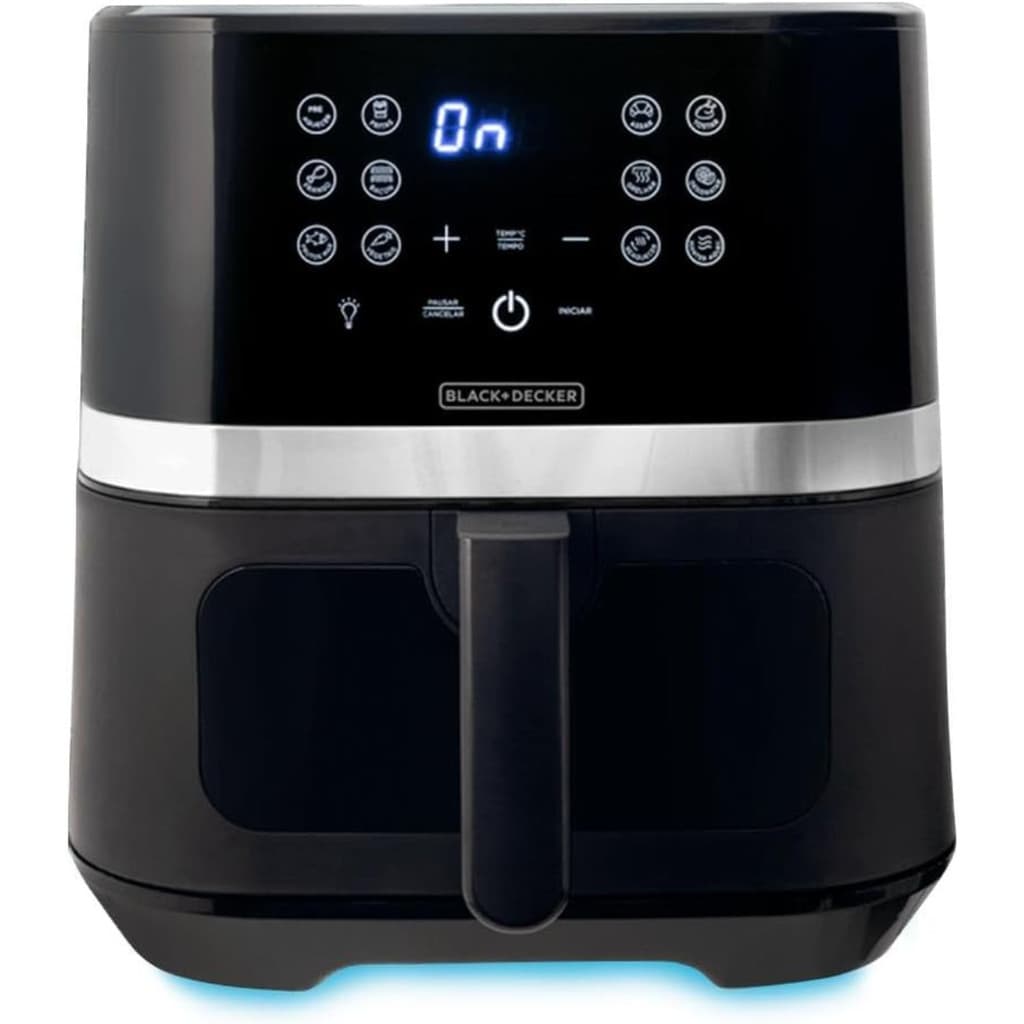 Fritadeira Air Fryer Digital Black Decker com Visor Frontal 7L 127V - Imagem Principal