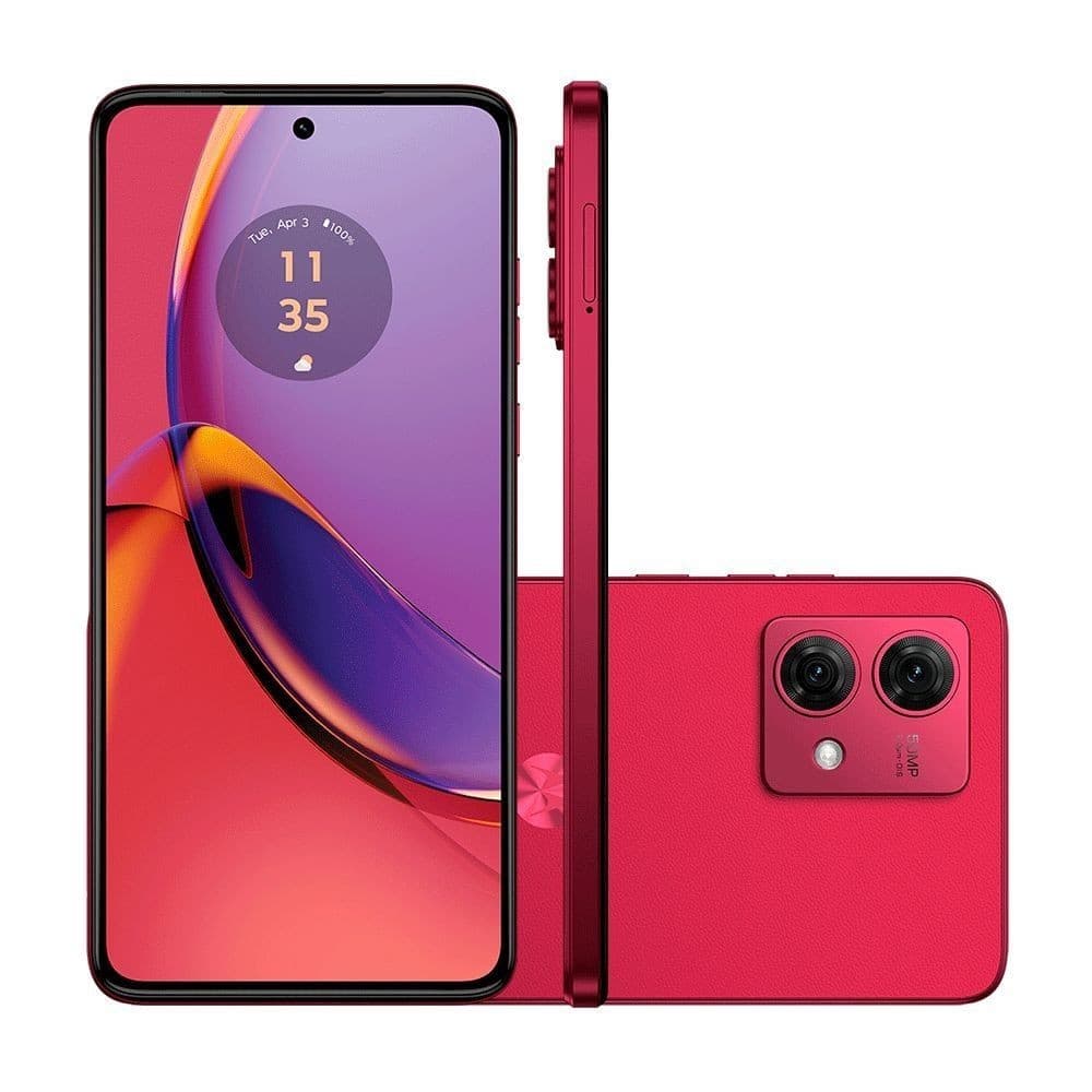 Motorola Moto G84 5G Magenta NFC Dual Sim 256GB+8GB  | Caixa Slim (Sem Carregador)