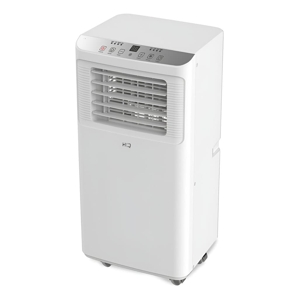Ar condicionado portátil branco 8500 BTUs Comfort com controle remoto e display digital