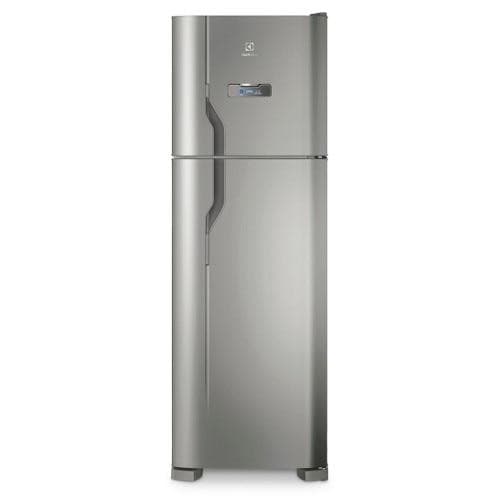 Geladeira / Refrigerador Electrolux Frost Free Duplex DFX41, 371 Litros, Inox - 110 Volts