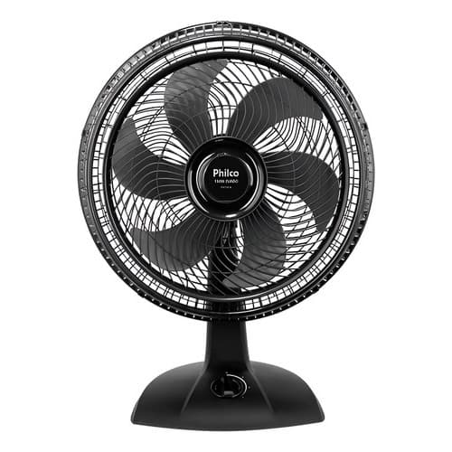 Ventilador Philco Pvt41a Tecnologia Maxx Force 150w 40 Cm 110v  Preto Cinza  6 pás
