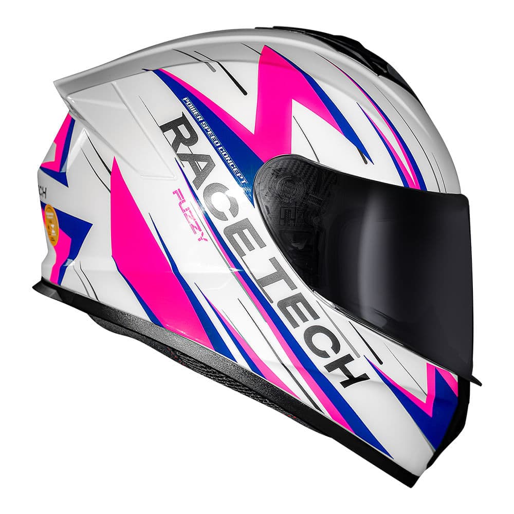 CAPACETE RACE TECH HIT FUZZY ROSA