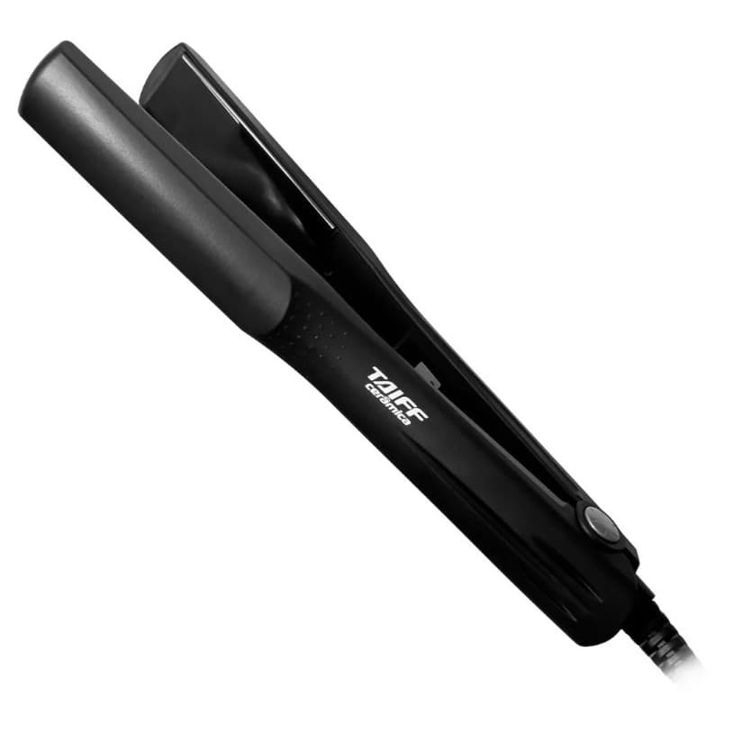 Prancha Cerâmica Taiff Profissional Classic 180° Bivolt Preto - Chapinha Taiff 180°