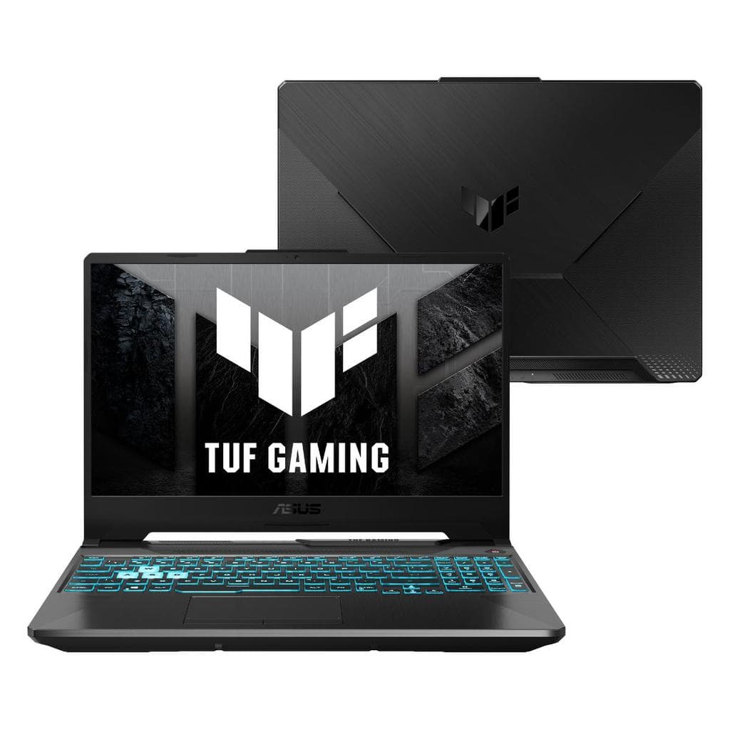 Notebook ASUS TUF Gaming A15 FA506NCR RTX3050 AMD Ryzen 7 7435HS 8Gb Ram 512Gb SSD Linux 15,6" FHD 144Hz Black - HN089