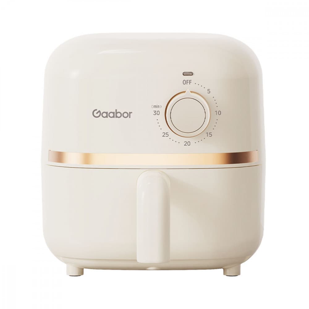 Fritadeira Elétrica Air Fryer Gaabor Pocket Sem Óleo 1,4L 900W 220V Branca
