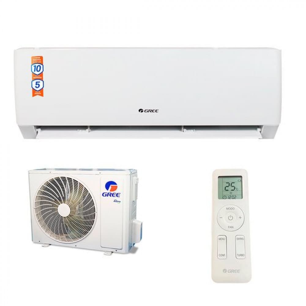 Ar-condicionado Split Gree Inverter Quente e Frio 30000 BTUS GWH30ATEXF-S6DNA branco