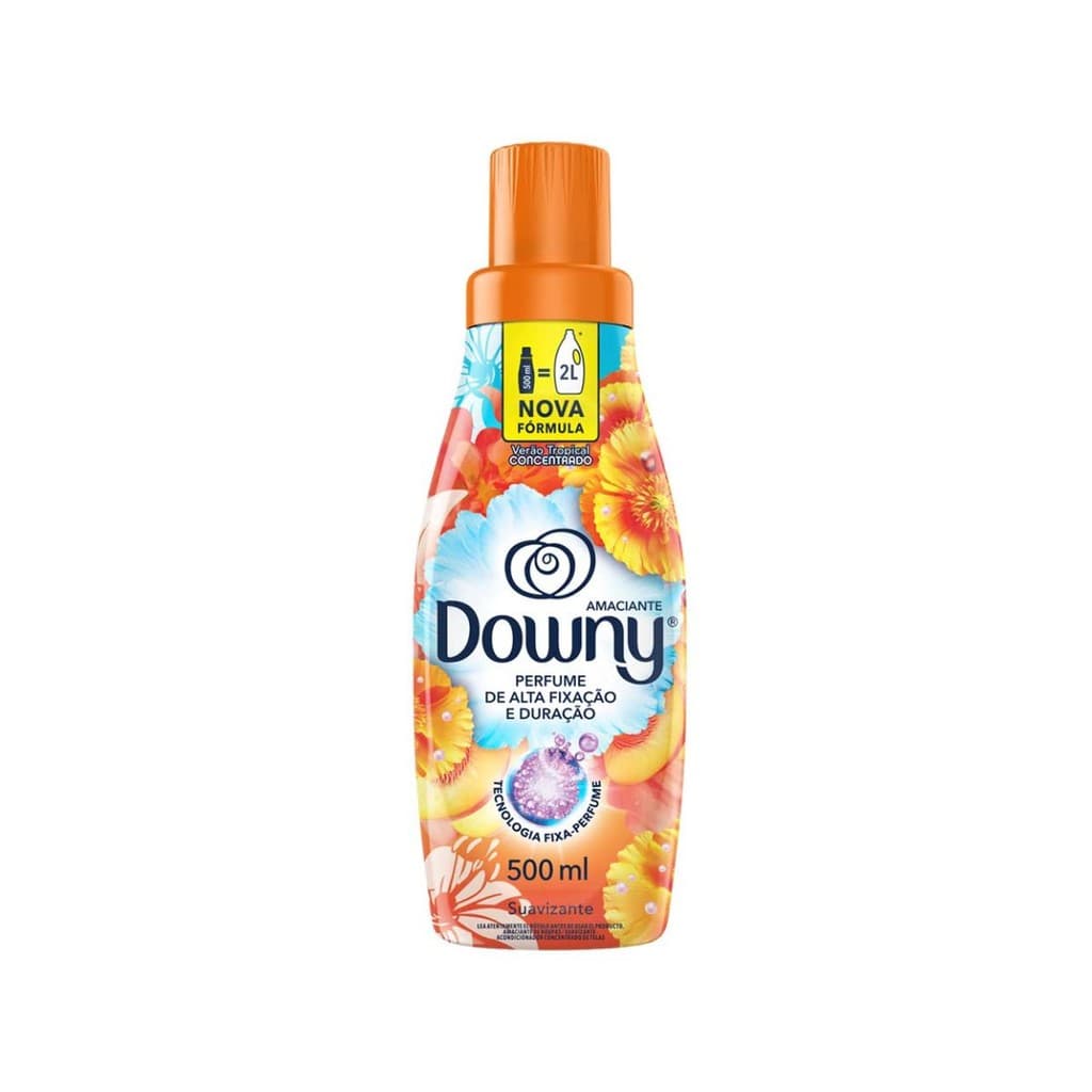 Amaciante Downy Tropical Verão 500ml Nova Fórmula