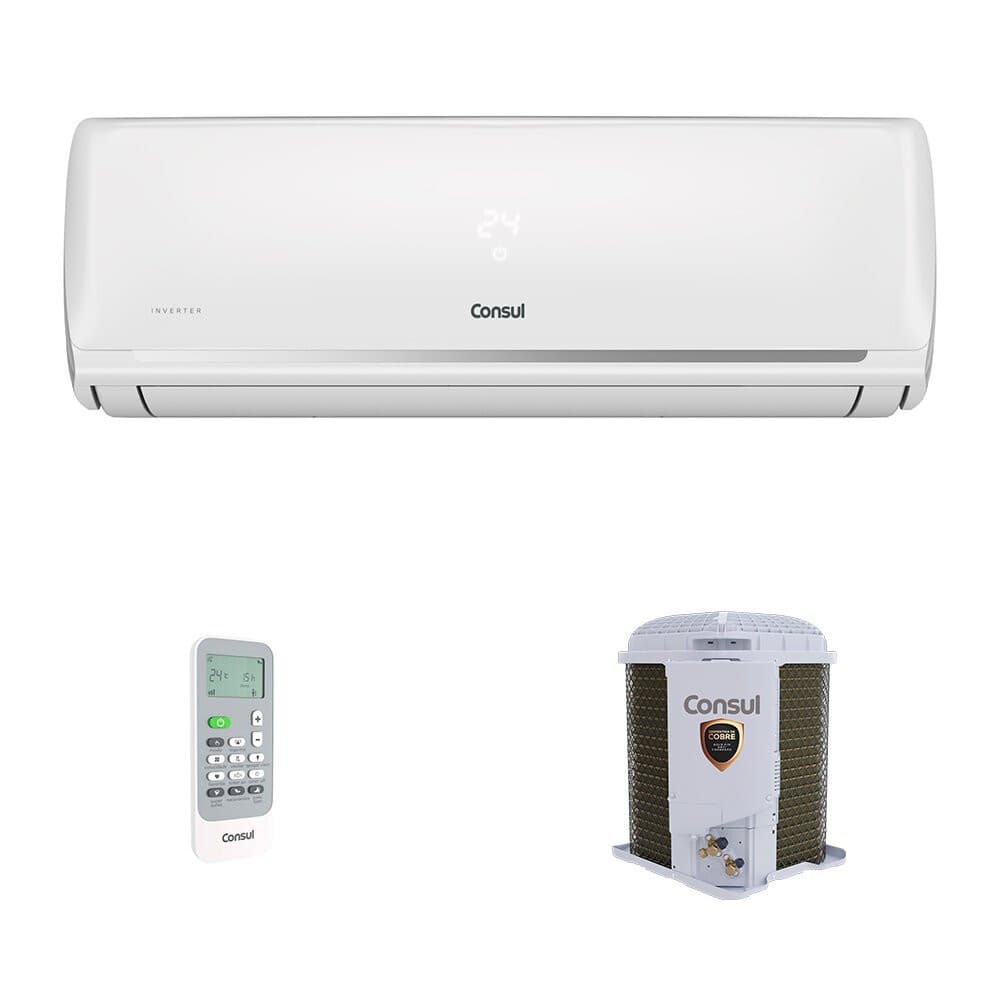 Ar-condicionado split Consul Triple Inverter 12000 BTUS CBR12CB com controle remoto