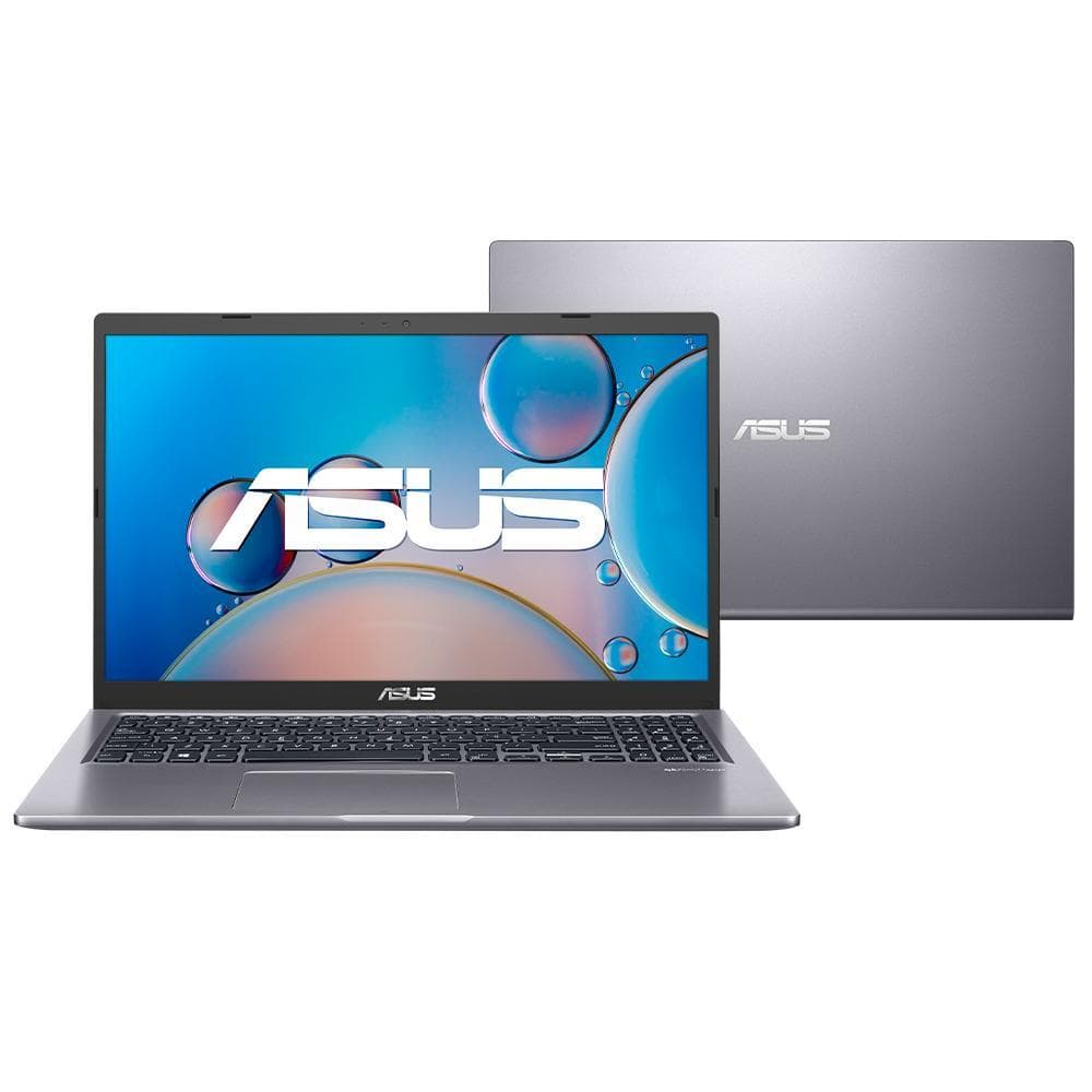 Notebook ASUS X515 Intel Celeron Dual Core N4500 4GB Ram 128GB SSD Win11 Home Tela 15,6” LED HD Slate Grey - BR309WS