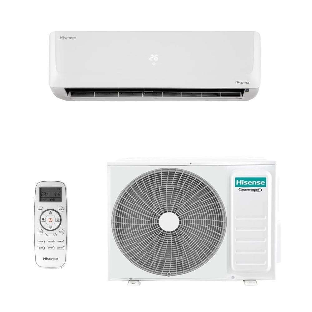 Ar-condicionado Hisense inverter 24000 Btus modo frio Wi-Fi 220v R-32 branco