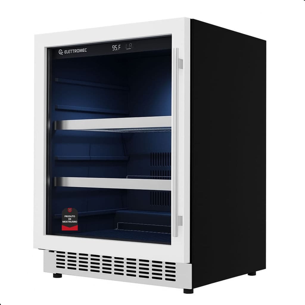 Frigobar Elettromec (Mostruário) 135L Inox Preto 110V 3-FB-BI-135-XV-1ATC Outlet