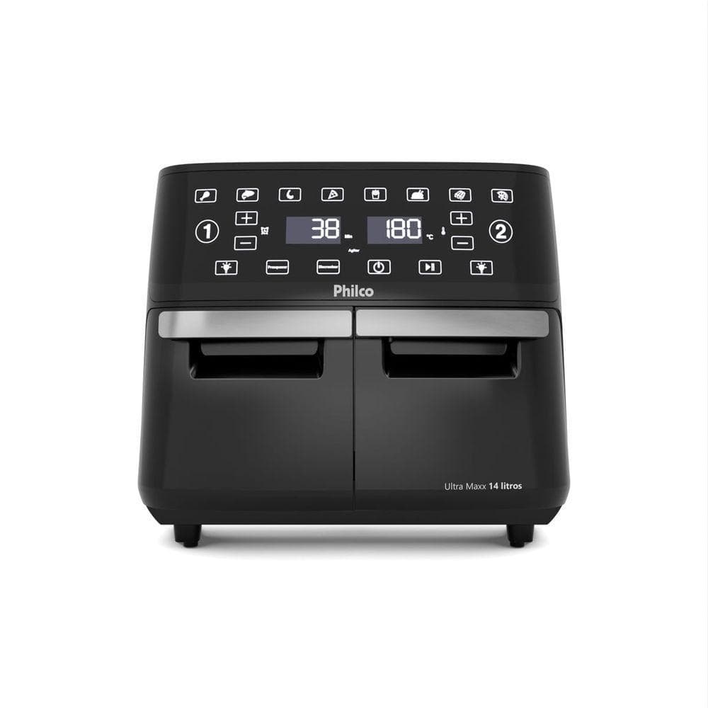 Fritadeira Elétrica Philco Ultra Max 14 Litros Preto