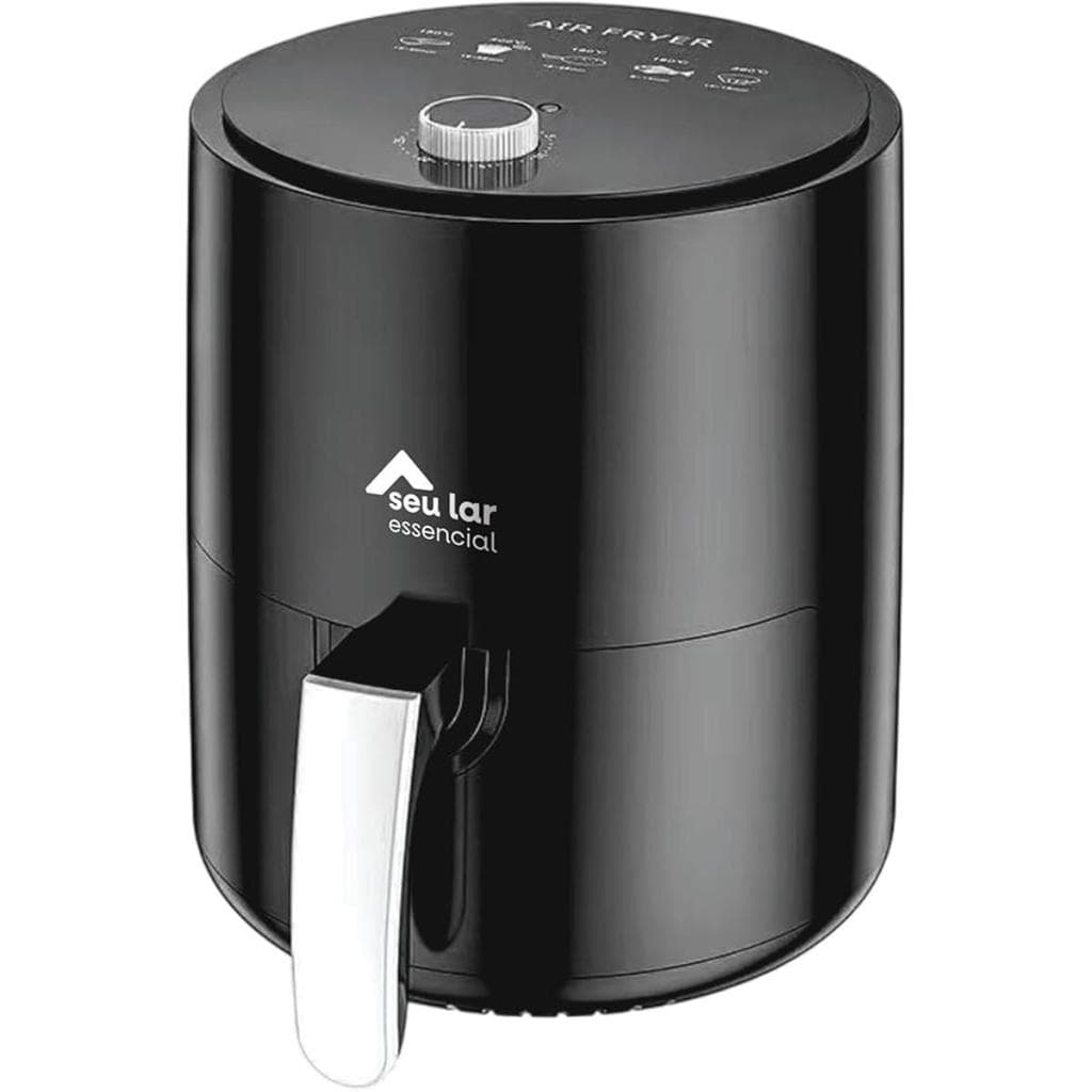 Fritadeira Elétrica Air Fryer 2,8 Litros Seu Lar 127/220v - Preto