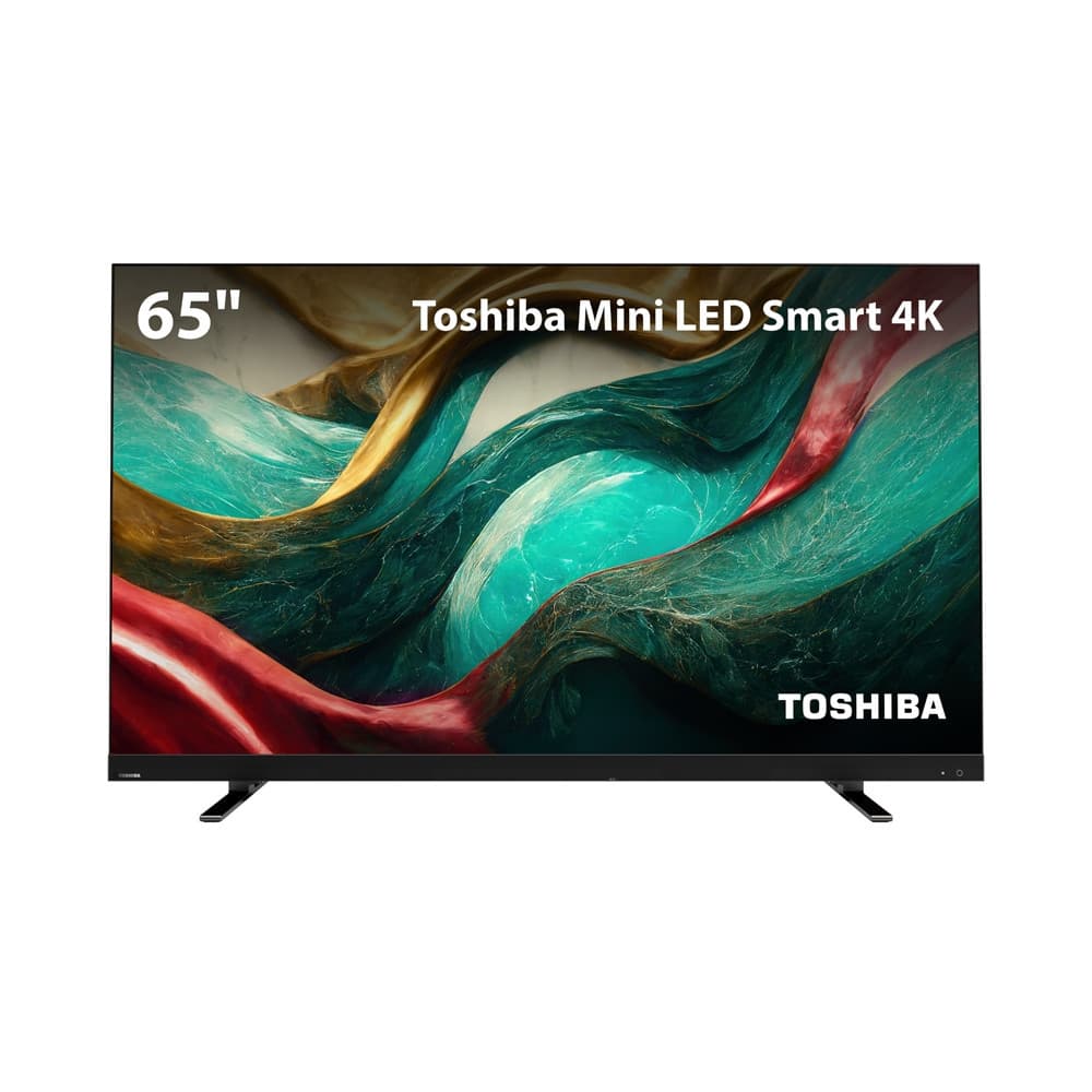 Smart TV Mini LED 65 polegadas Toshiba 4K com tecnologia Google TV