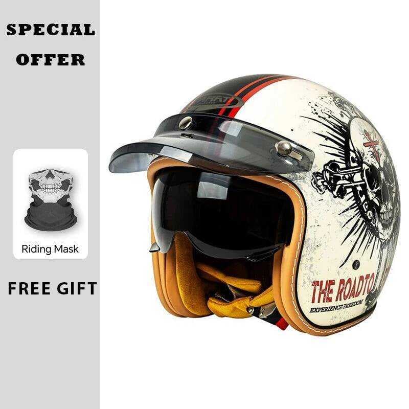 Capacetes De Motocicleta De Rosto Aberto Para Homens E Mulheres , Capacete De Jato Aprovado Pelo DOT , Material ABS , Eq