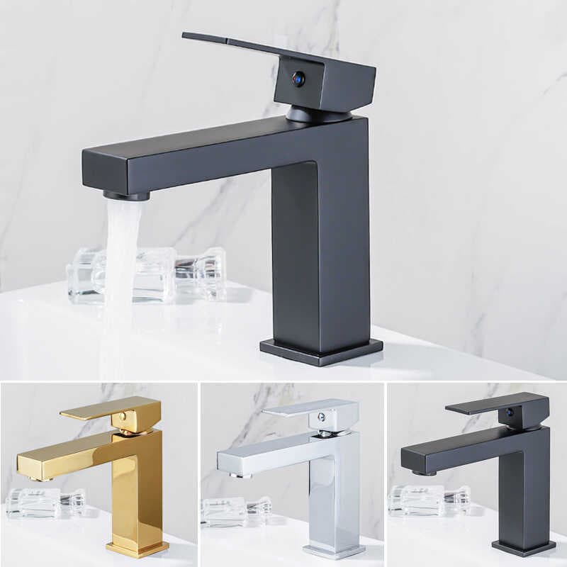 Toda a bacia de cobre torneira branca Hotel banheiro lavatório quente e frio dupla utilização lavatório torneira cobre