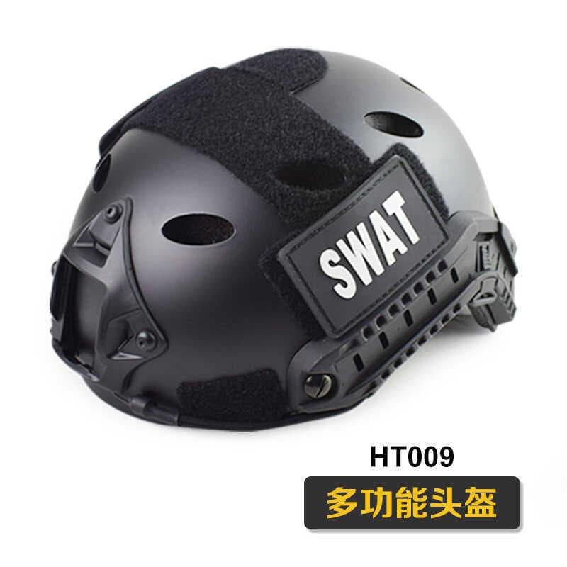 RÁPIDO PJ Capacete de versão simples estilo buraco redondo Capacete de ciclismo ao ar livre Capacete de proteção de camp