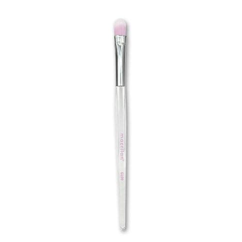 Pincel para Corretivo Profissional Macrilan Let's Glam GL09 - Cerdas Macias para Blending Suave e Acabamento Natural