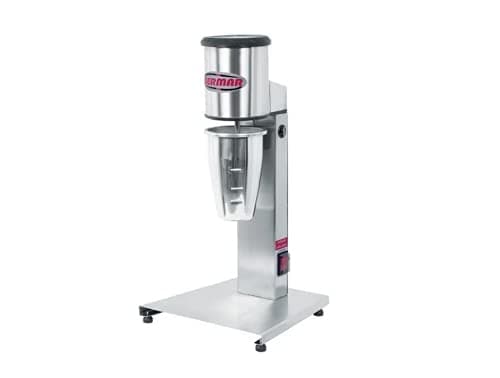 Batedor comercial de milk shake simples de aço inox Bermar 127v