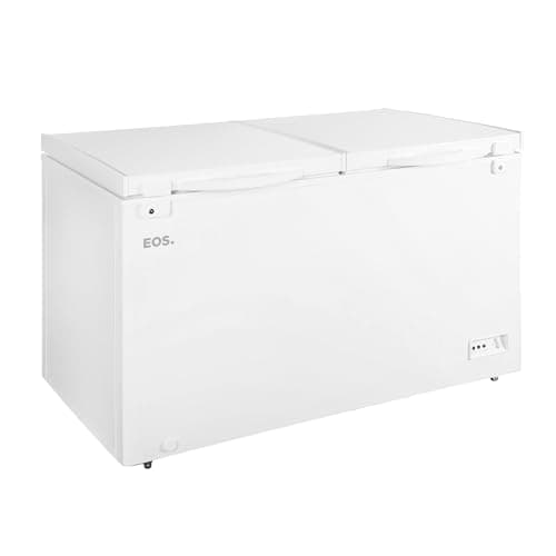 Freezer Horizontal EOS 380 Litros Branco com Duas Portas