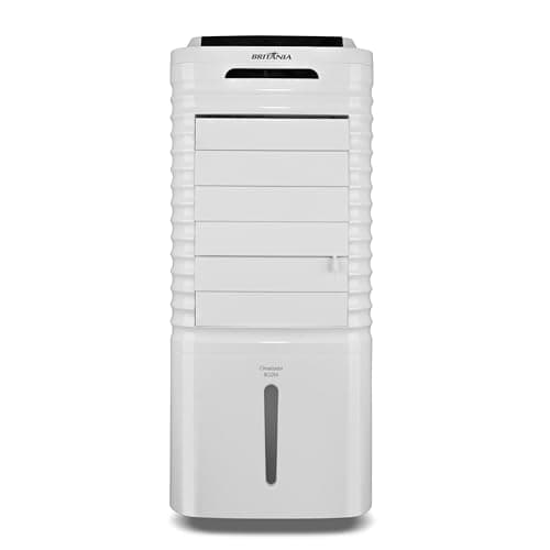 Climatizador Britânia 4 em 1 Autonomia de 26h BCL05A 127V branco contra fundo branco